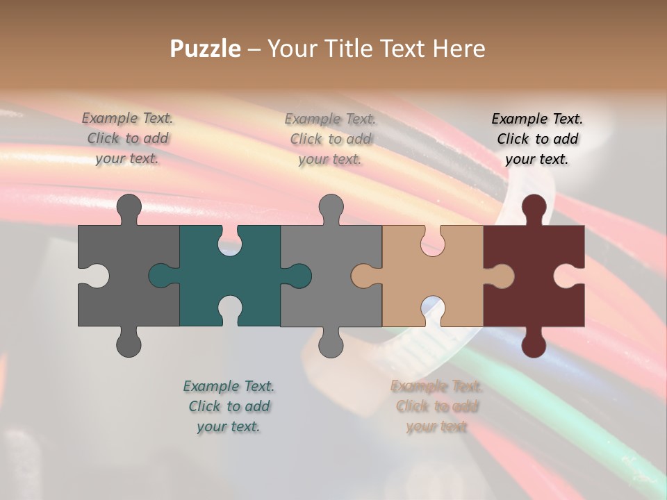 Slots Component Plug PowerPoint Template