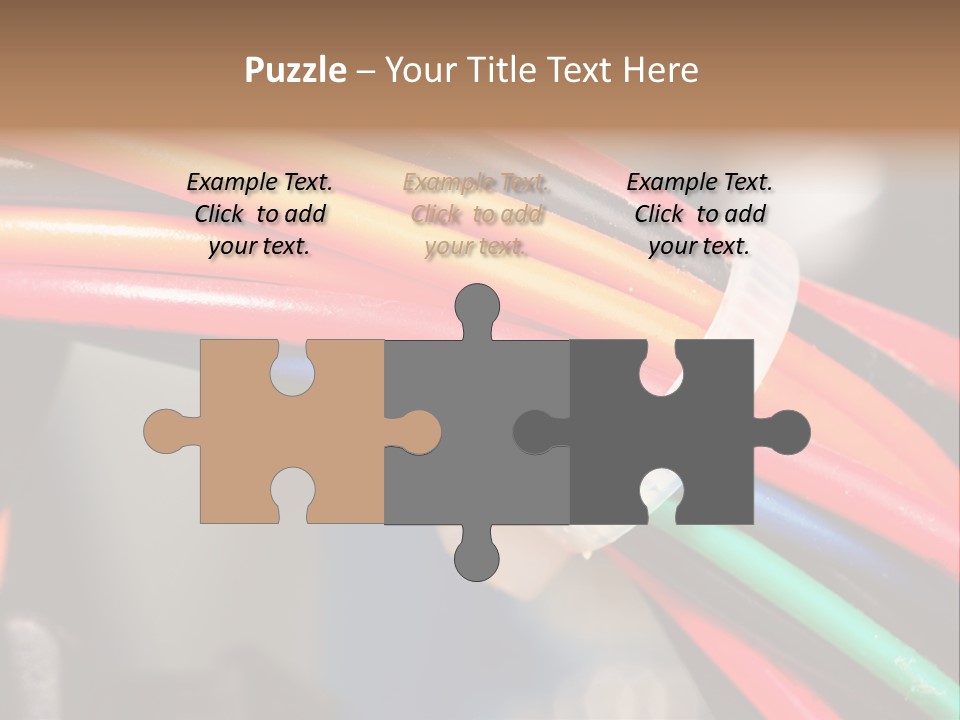 Slots Component Plug PowerPoint Template