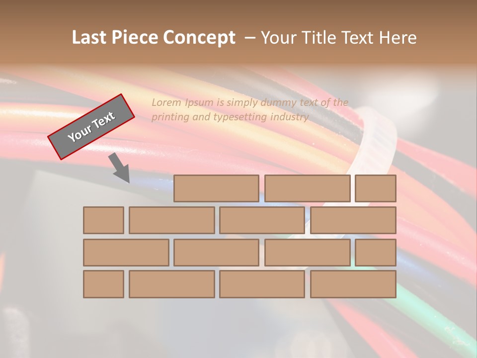 Slots Component Plug PowerPoint Template