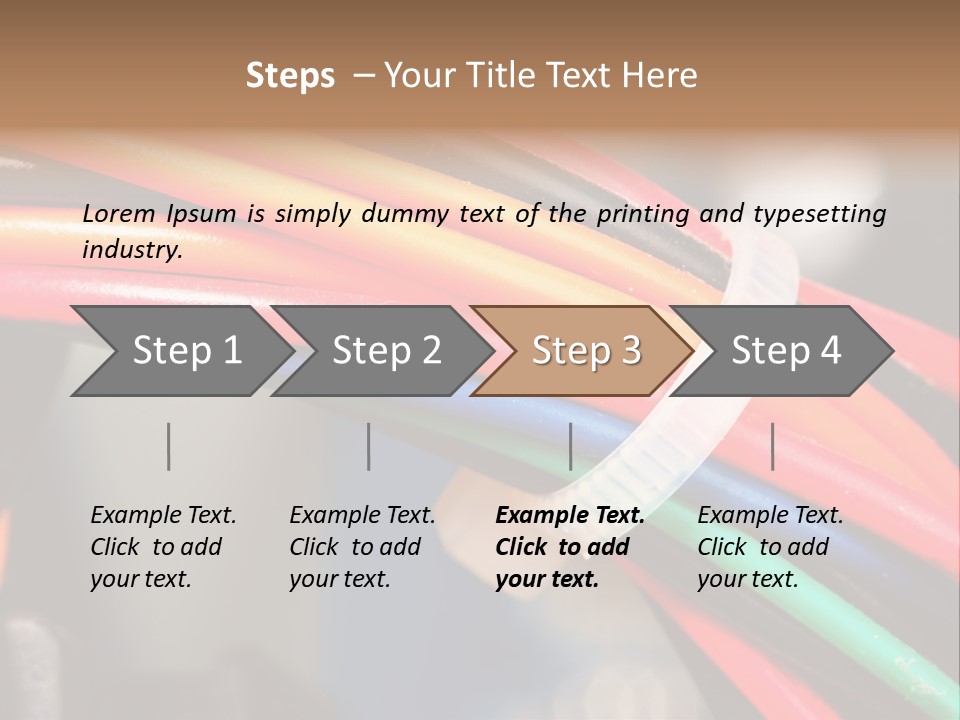 Slots Component Plug PowerPoint Template