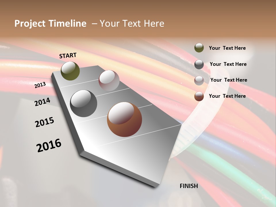 Slots Component Plug PowerPoint Template