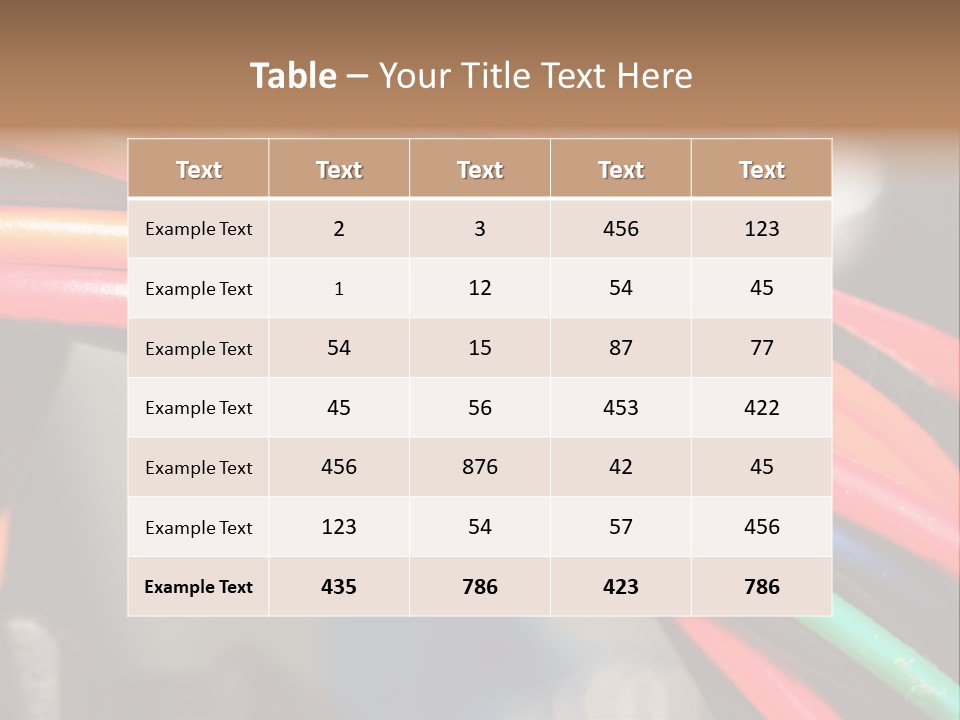 Slots Component Plug PowerPoint Template