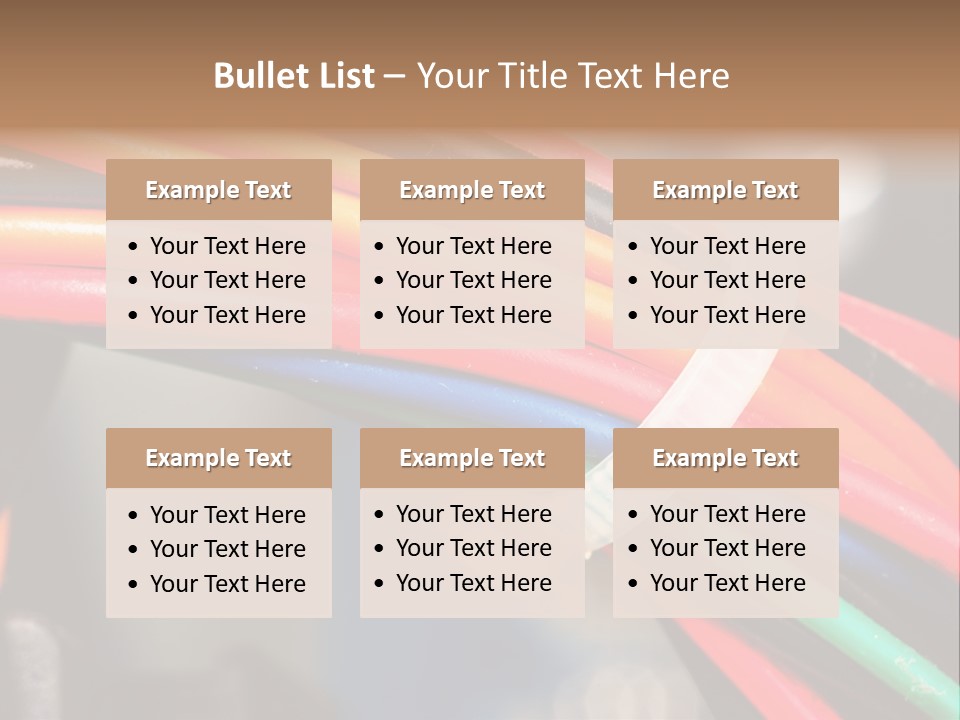 Slots Component Plug PowerPoint Template