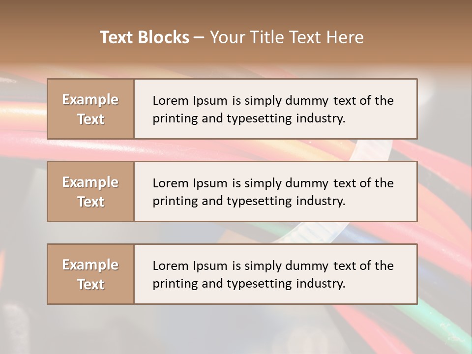 Slots Component Plug PowerPoint Template