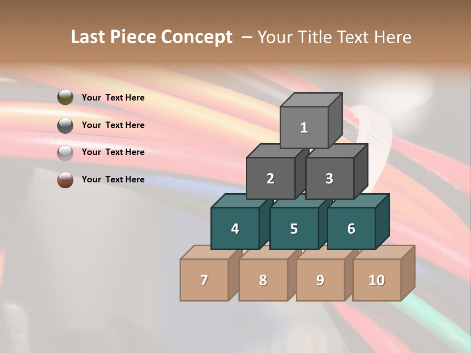 Slots Component Plug PowerPoint Template