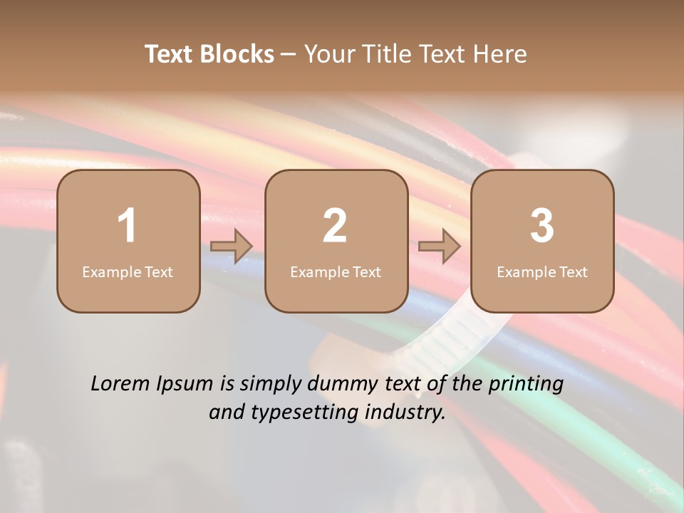 Slots Component Plug PowerPoint Template