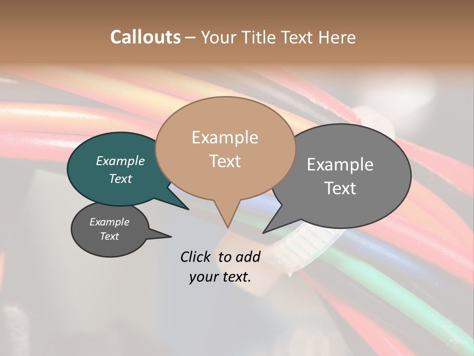 Slots Component Plug PowerPoint Template