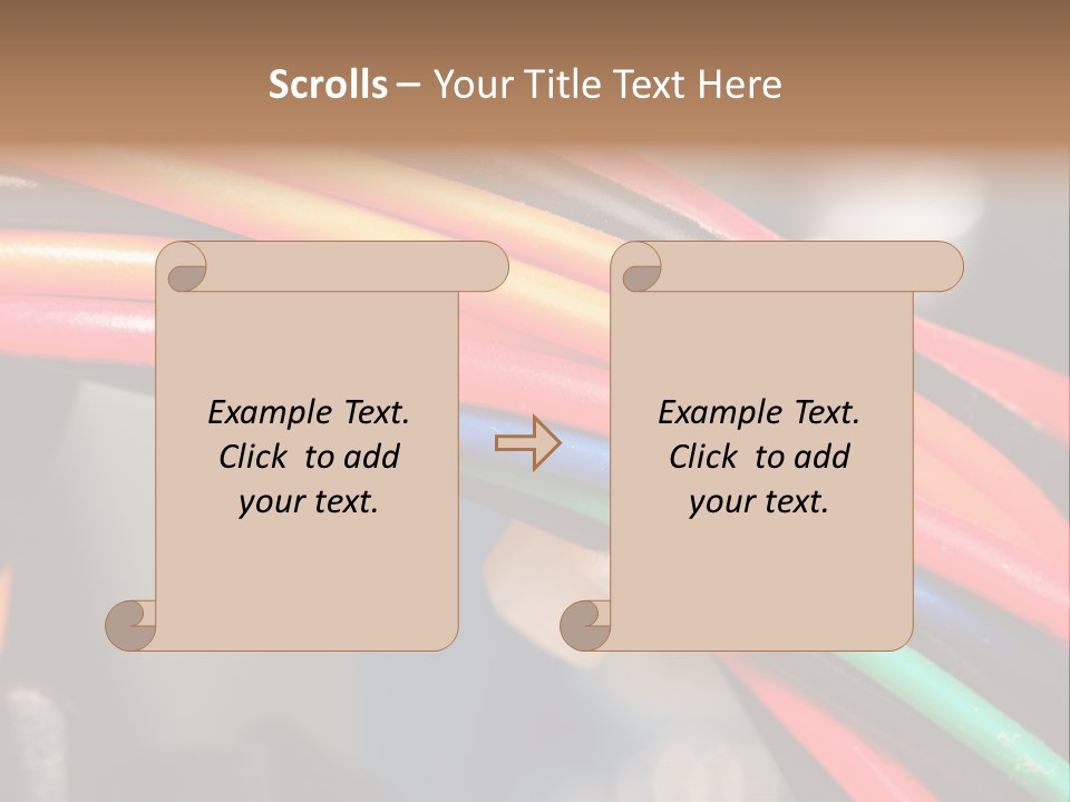 Slots Component Plug PowerPoint Template