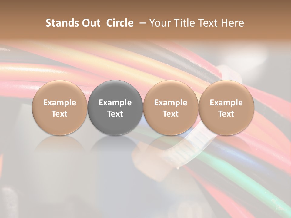 Slots Component Plug PowerPoint Template