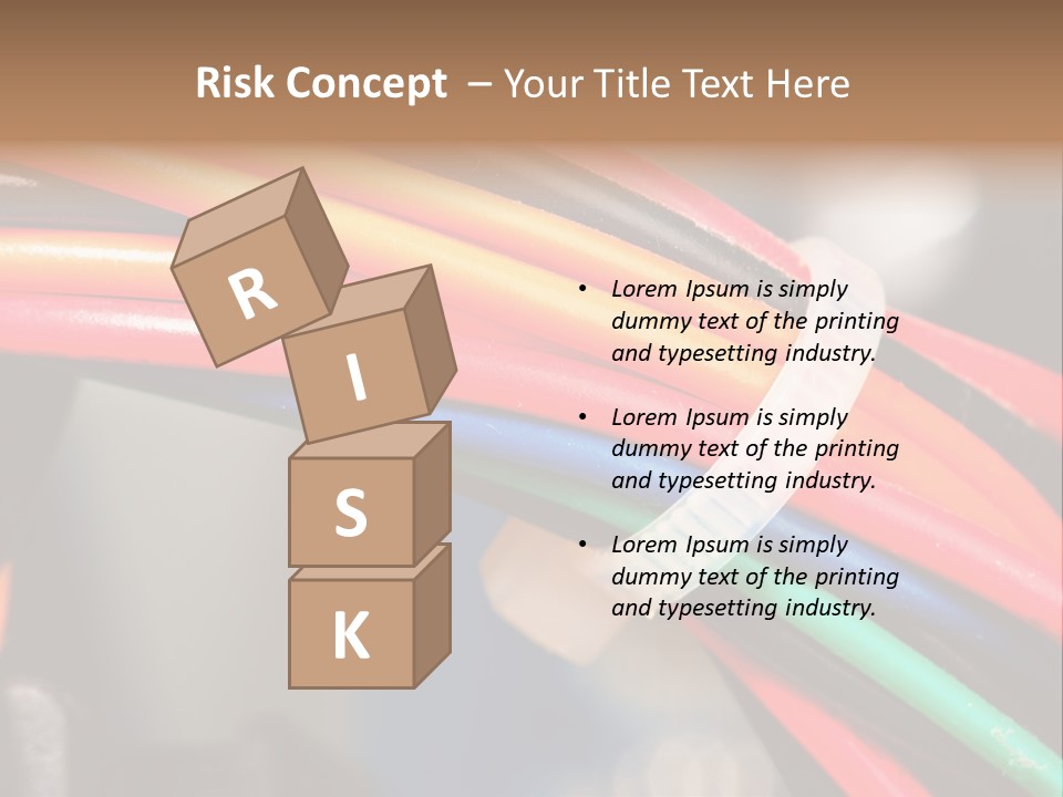 Slots Component Plug PowerPoint Template