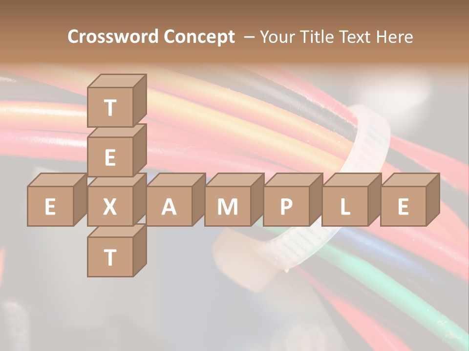 Slots Component Plug PowerPoint Template