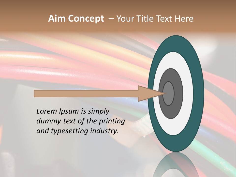 Slots Component Plug PowerPoint Template