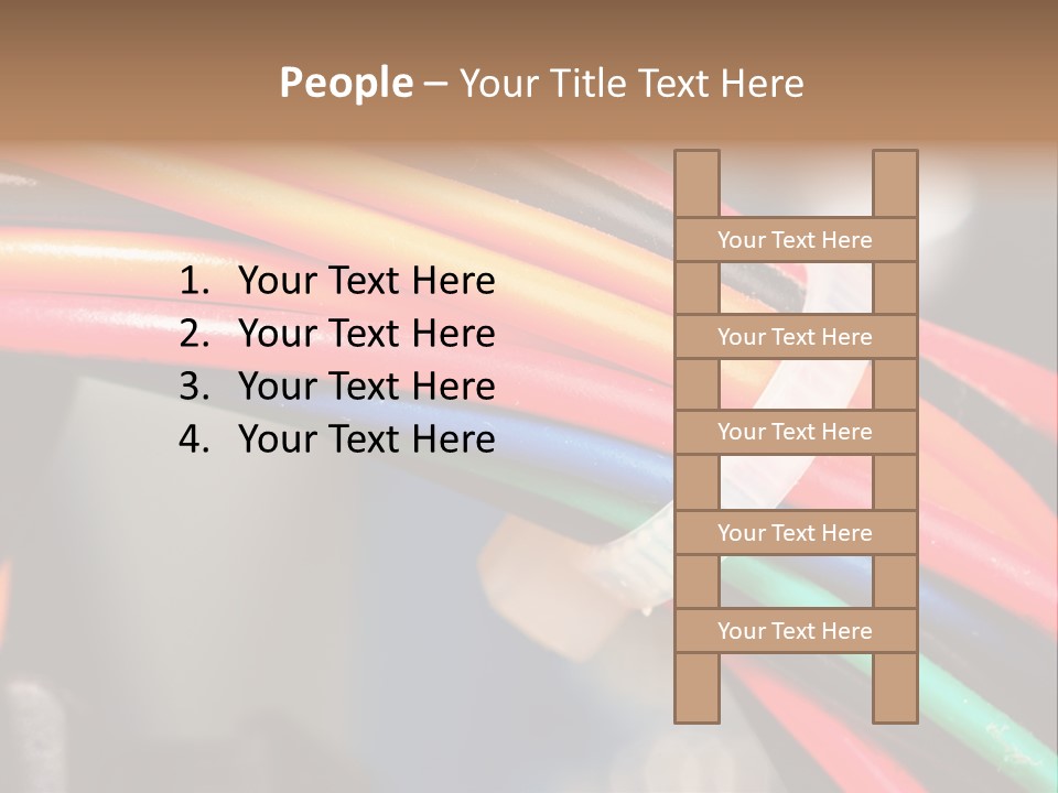 Slots Component Plug PowerPoint Template