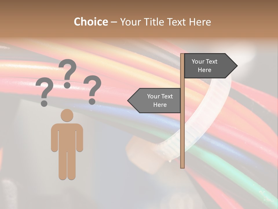Slots Component Plug PowerPoint Template