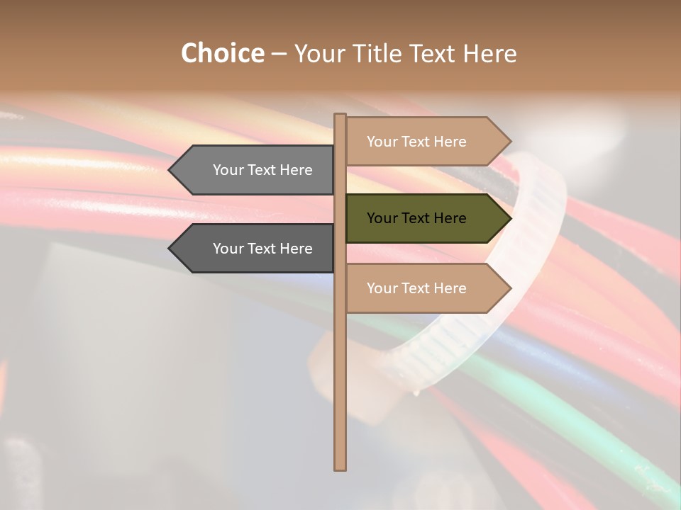 Slots Component Plug PowerPoint Template
