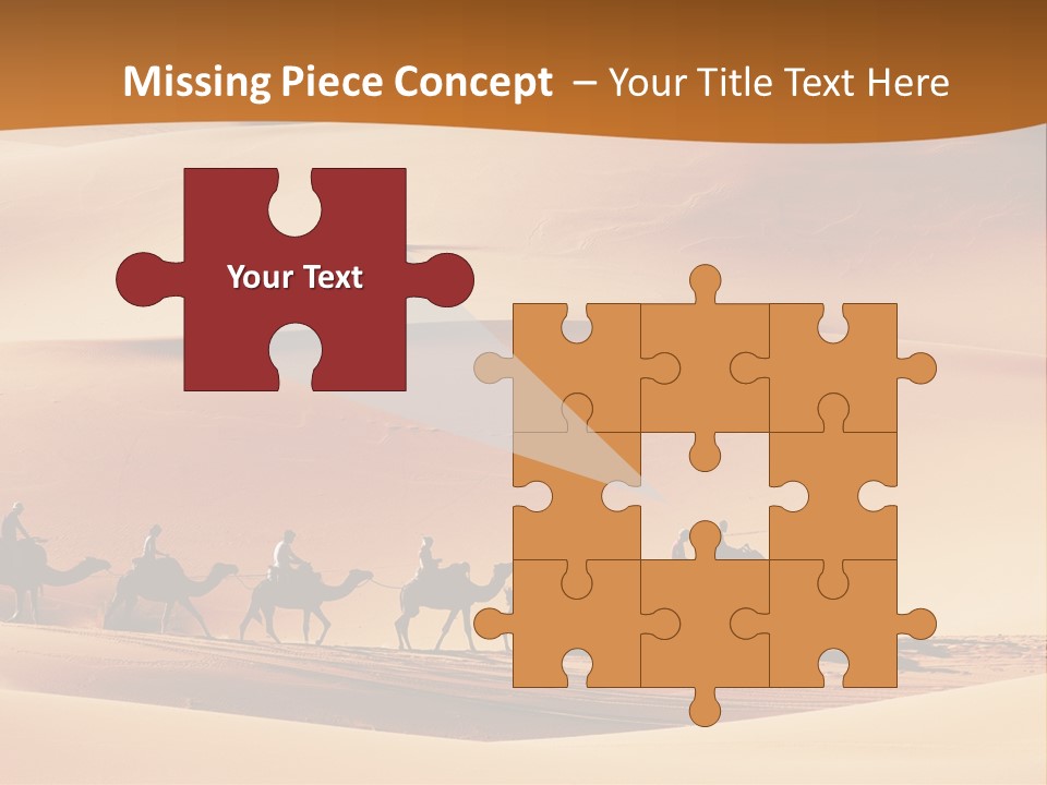 Humped Rough Toes PowerPoint Template