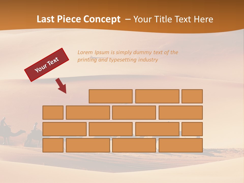 Humped Rough Toes PowerPoint Template