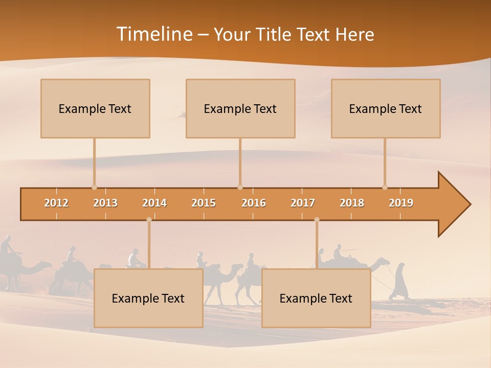 Humped Rough Toes PowerPoint Template