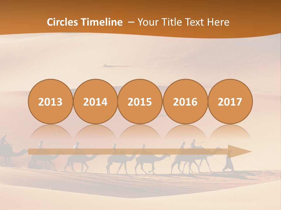 Humped Rough Toes PowerPoint Template