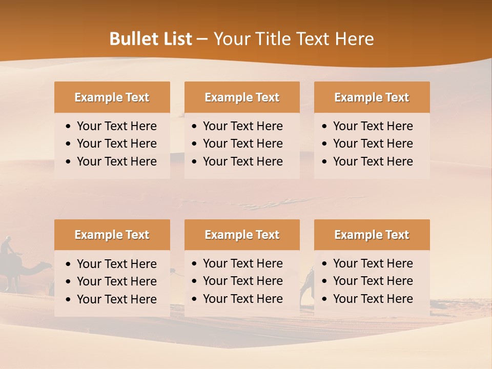 Humped Rough Toes PowerPoint Template