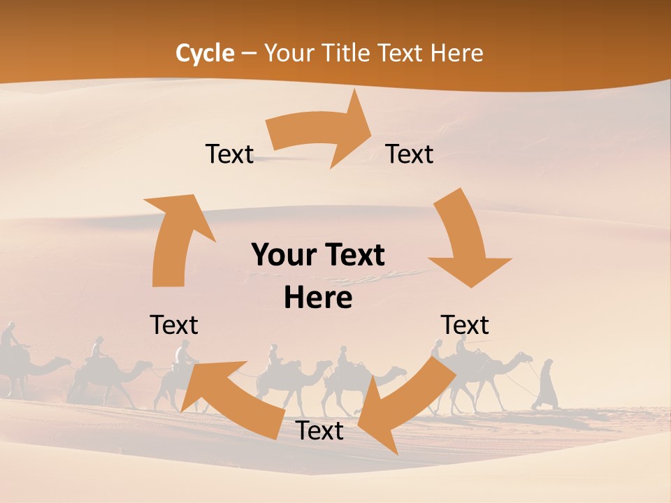 Humped Rough Toes PowerPoint Template