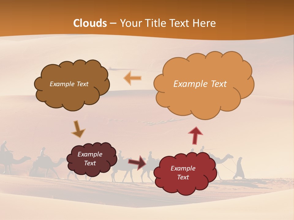 Humped Rough Toes PowerPoint Template