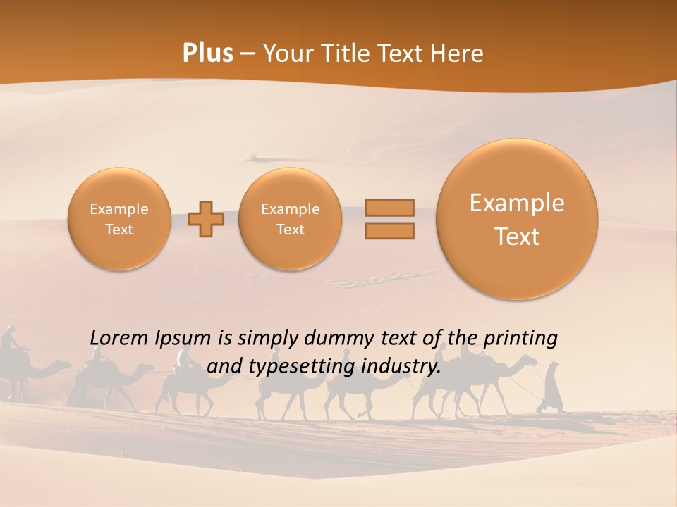 Humped Rough Toes PowerPoint Template