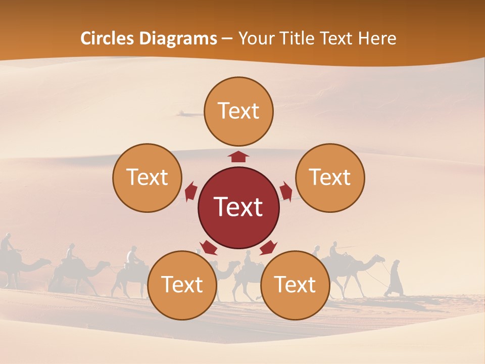 Humped Rough Toes PowerPoint Template