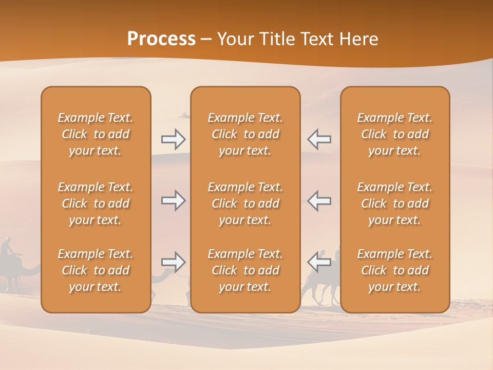 Humped Rough Toes PowerPoint Template