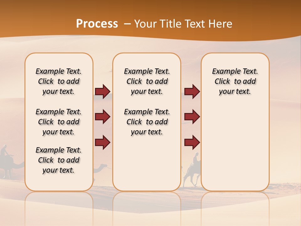 Humped Rough Toes PowerPoint Template