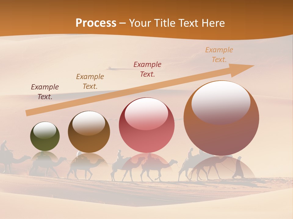 Humped Rough Toes PowerPoint Template