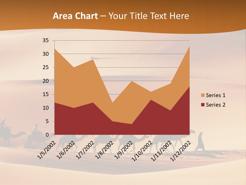 Humped Rough Toes PowerPoint Template