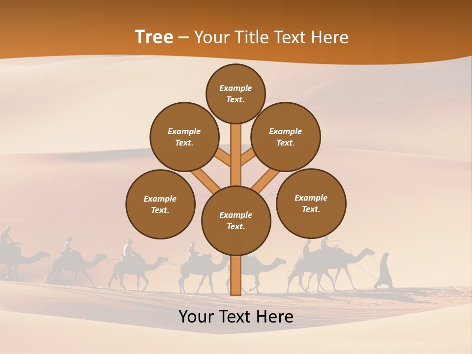 Humped Rough Toes PowerPoint Template