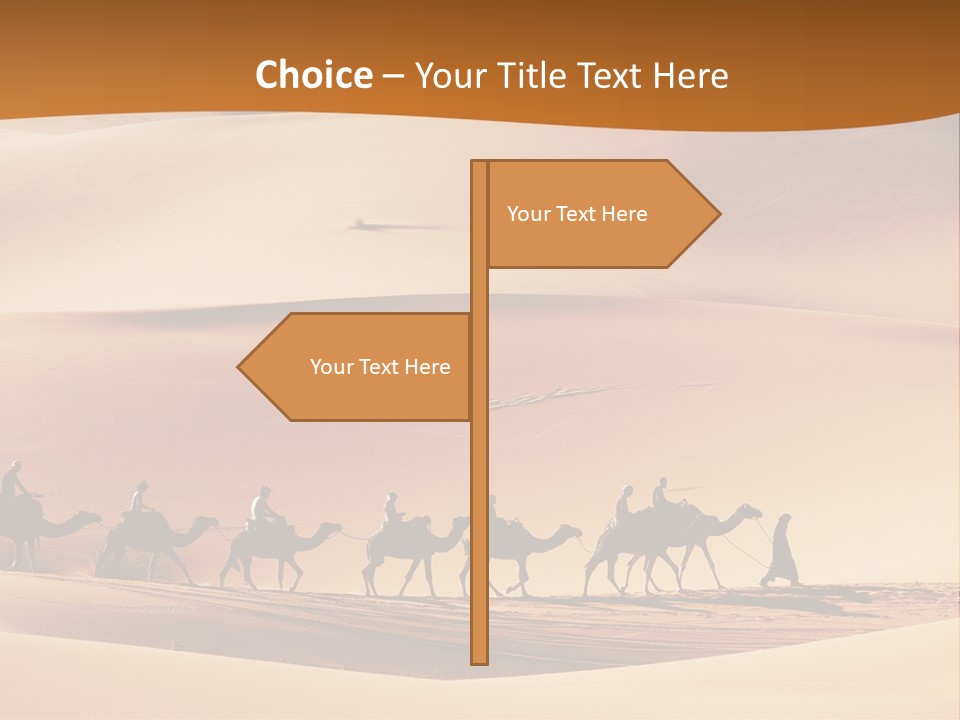 Humped Rough Toes PowerPoint Template