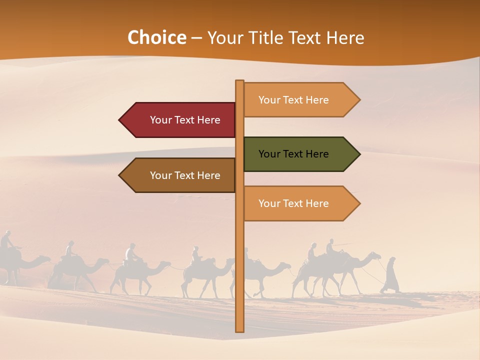 Humped Rough Toes PowerPoint Template