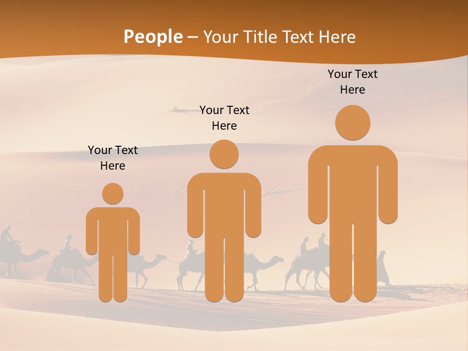 Humped Rough Toes PowerPoint Template