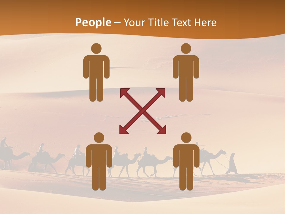 Humped Rough Toes PowerPoint Template