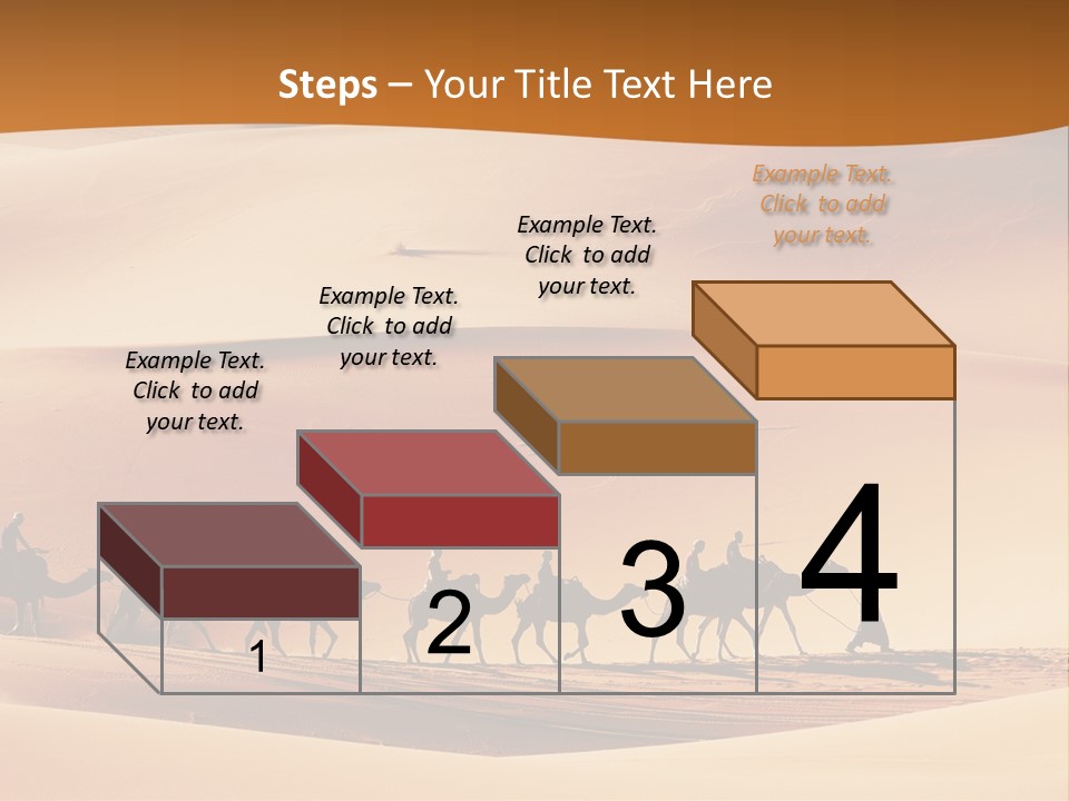 Humped Rough Toes PowerPoint Template