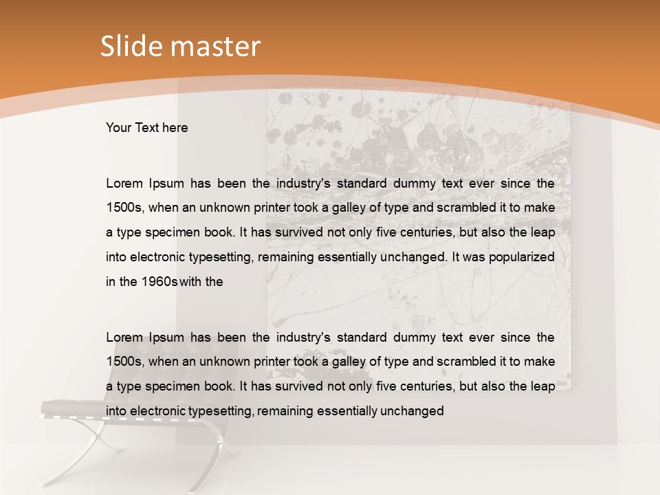 Simple Wooden Living PowerPoint Template