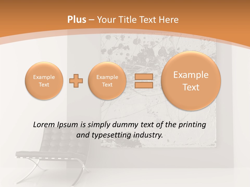 Simple Wooden Living PowerPoint Template