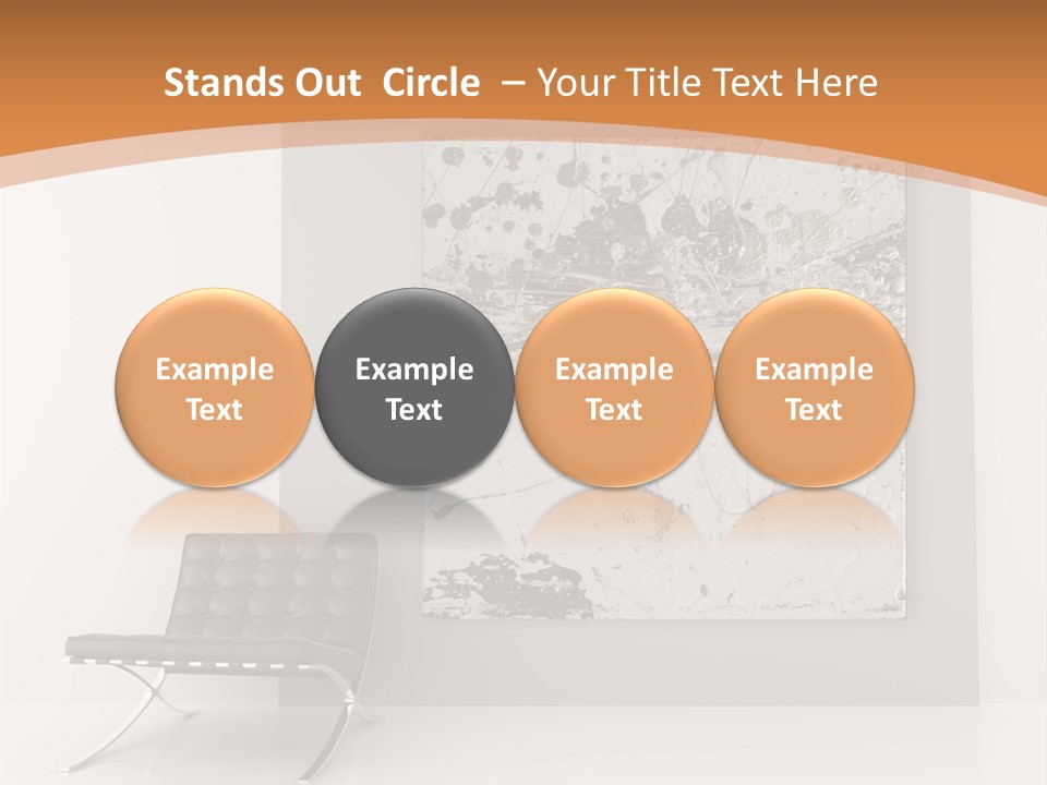 Simple Wooden Living PowerPoint Template