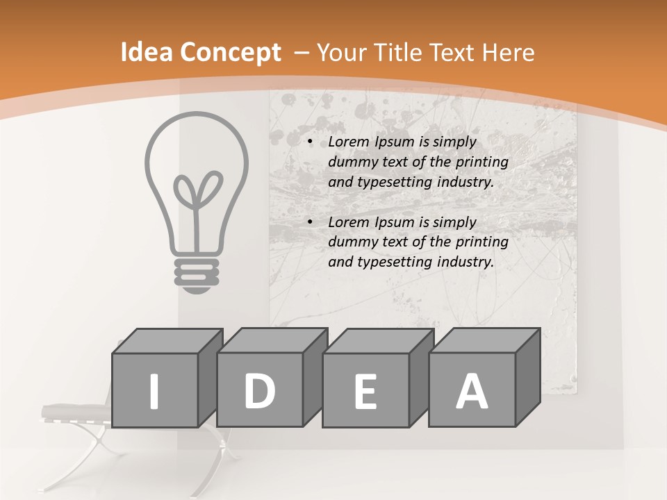 Simple Wooden Living PowerPoint Template