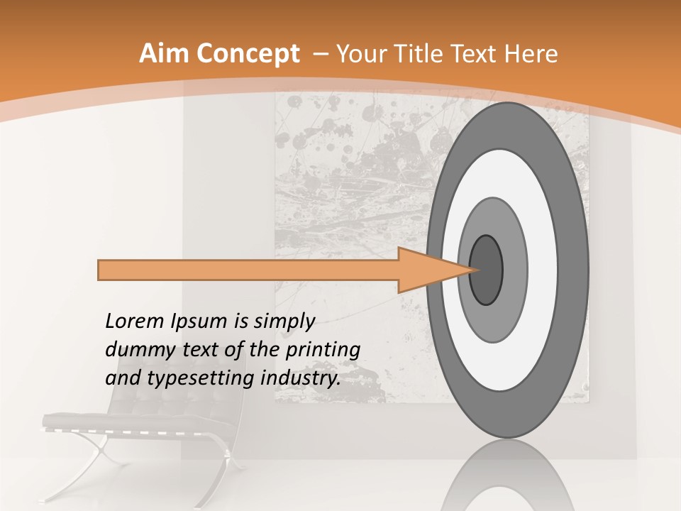 Simple Wooden Living PowerPoint Template