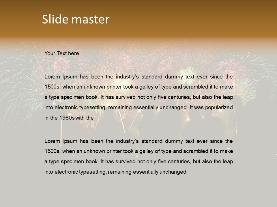 Light Celebrate Flash PowerPoint Template