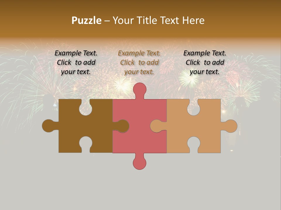 Light Celebrate Flash PowerPoint Template