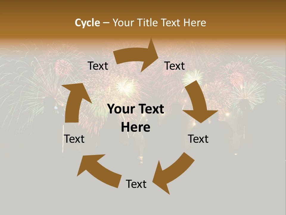 Light Celebrate Flash PowerPoint Template