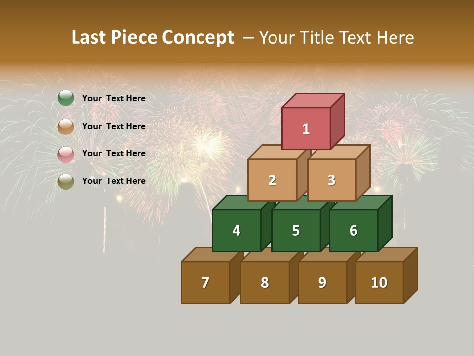 Light Celebrate Flash PowerPoint Template