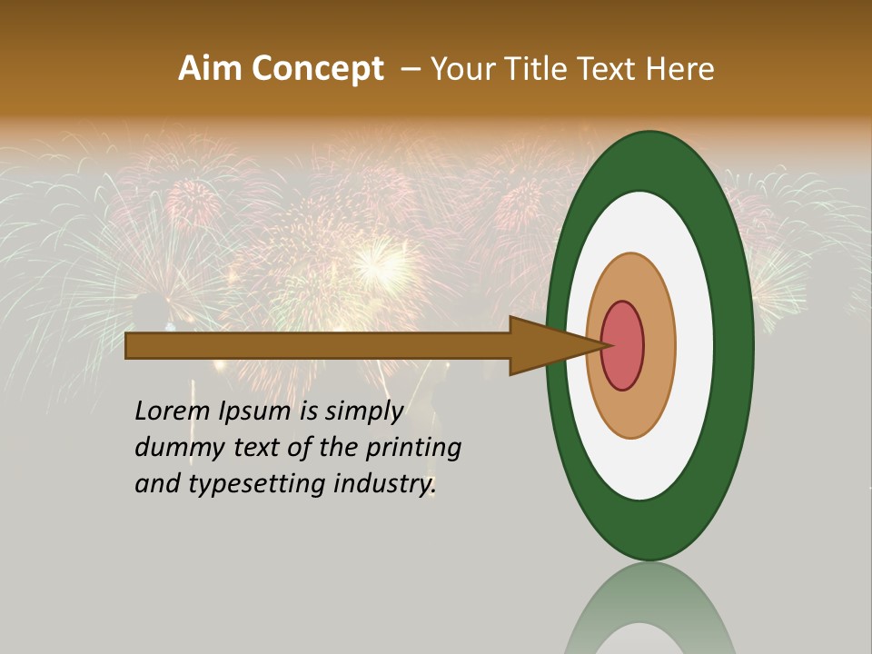 Light Celebrate Flash PowerPoint Template