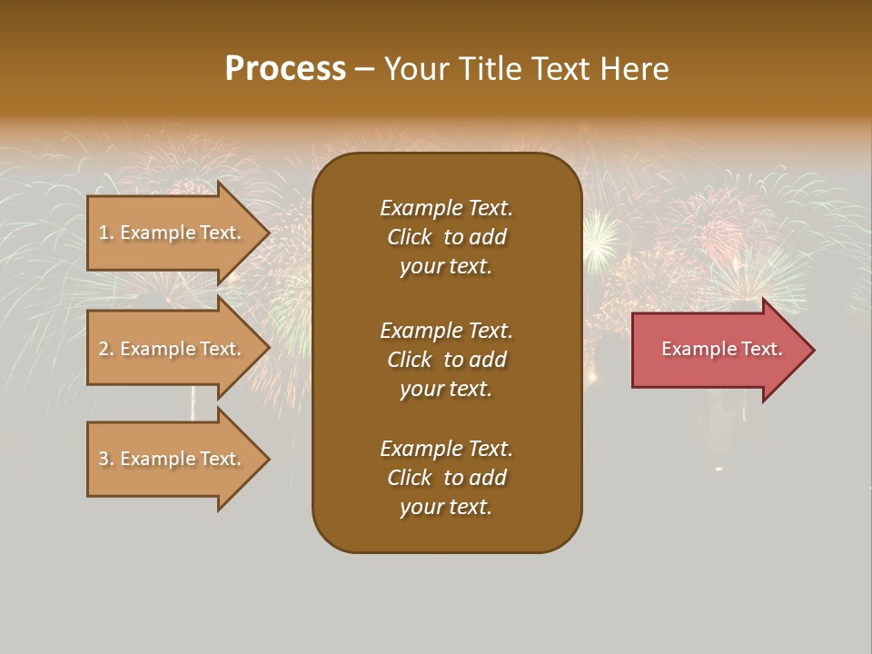Light Celebrate Flash PowerPoint Template