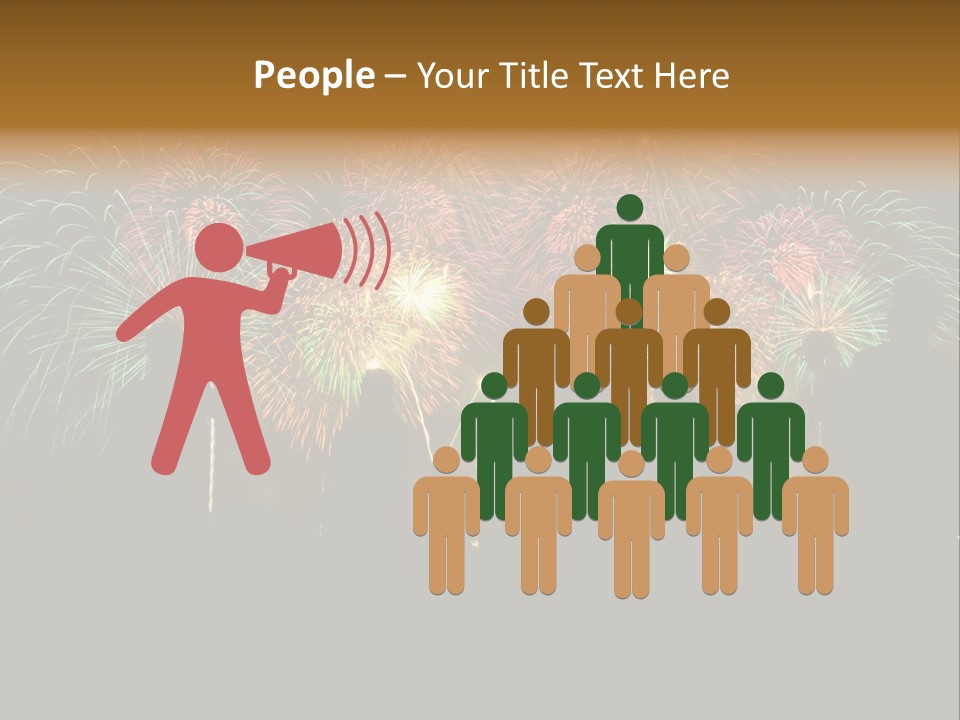 Light Celebrate Flash PowerPoint Template